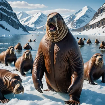 Моржи: Защита нырок — как сохранить здоровье и безопасность в холодной воде