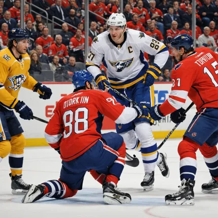 Овечкин наступит на пятки Гретцки: прогноз на матч «Вашингтон» — «Детройт»